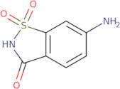 6-Amino-1,1-dioxo-1,2-benzothiazol-3-one