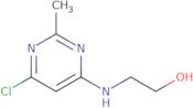 2-[(6-Chloro-2-methylpyrimidin-4-yl)amino]ethan-1-ol