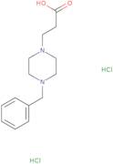 3-(4-Benzylpiperazin-1-yl)propanoic acid dihydrochloride