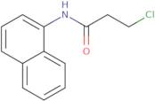 3-Chloro-N-(naphthalen-1-yl)propanamide