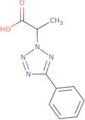 2-(5-Phenyl-2H-1,2,3,4-tetrazol-2-yl)propanoic acid