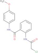 2-(2-Chloroacetamido)-N-(4-methoxyphenyl)benzamide