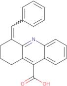 4-(Phenylmethylidene)-1,2,3,4-tetrahydroacridine-9-carboxylic acid