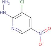 3-Chloro-2-hydrazinyl-5-nitropyridine
