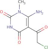6-Amino-5-(2-chloroacetyl)-1-methyl-1,2,3,4-tetrahydropyrimidine-2,4-dione