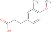 3-(4-Methoxy-3-methylphenyl)propanoic acid