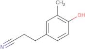 3-(4-Hydroxy-3-methylphenyl)propanenitrile