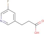 3-(5-fluoropyridin-3-yl)propanoic acid