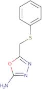 5-[(Phenylthio)methyl]-1,3,4-oxadiazol-2-amine