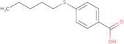 4-(N-Pentylthio)benzoic acid