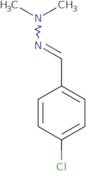 (2E)-2-[(4-Chlorophenyl)methylidene]-1,1-dimethylhydrazine