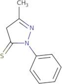 3-Methyl-1-phenyl-4,5-dihydro-1H-pyrazole-5-thione