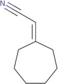 2-[(1E)-Cycloheptylidene]acetonitrile