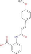 2-{[(2E)-3-(4-Methoxyphenyl)prop-2-enoyl]amino}benzoic acid