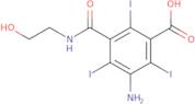 3-Amino-5-((2-hydroxyethyl)carbamoyl)-2,4,6-triiodobenzoic acid