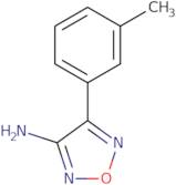 4-(3-Methylphenyl)-1,2,5-oxadiazol-3-amine