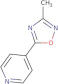 4-(3-Methyl-1,2,4-oxadiazol-5-yl)pyridine