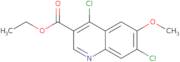 Ethyl 4,7-dichloro-6-methoxyquinoline-3-carboxylate