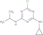 6-Chloro-N2-cyclopropyl-N4-(propan-2-yl)-1,3,5-triazine-2,4-diamine