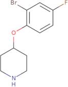 4-(2-Bromo-4-fluoro-phenoxy)-piperidine