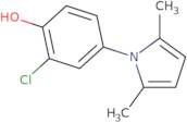 2-Chloro-4-(2,5-dimethyl-1H-pyrrol-1-yl)benzenol