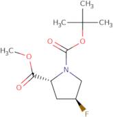 Methyl (2R,4S)-1boc-4-fluoropyrrolidine-2-carboxylate ee