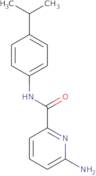 6-Amino-N-[4-(propan-2-yl)phenyl]pyridine-2-carboxamide