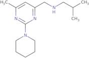 {[6-Methyl-2-(piperidin-1-yl)pyrimidin-4-yl]methyl}(2-methylpropyl)amine