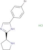 4-(4-bromophenyl)-2-[(2S)-pyrrolidin-2-yl]-1H-imidazole hydrochloride