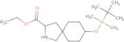 Ethyl 8-[(tert-butyldimethylsilyl)oxy]-2-azaspiro[4.5]decane-3-carboxylate