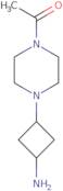 1-[4-(3-Aminocyclobutyl)piperazin-1-yl]ethan-1-one