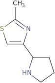 2-Methyl-4-[(2R)-pyrrolidin-2-yl]-1,3-thiazole