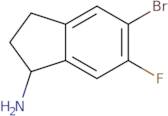 (1S)-5-Bromo-6-fluoro-2,3-dihydro-1H-inden-1-amine