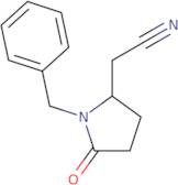 (R)-1-Benzyl-5-oxo-pyrrolidin-2-yl acetonitrile