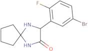 3-(5-Bromo-2-fluorophenyl)-1,4-diazaspiro[4.4]nonan-2-one