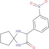 3-(3-Nitrophenyl)-1,4-diazaspiro[4.4]nonan-2-one