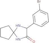 3-(3-Bromophenyl)-1,4-diazaspiro[4.4]nonan-2-one