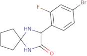 3-(4-Bromo-2-fluorophenyl)-1,4-diazaspiro[4.4]nonan-2-one