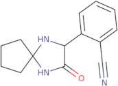 2-(3-Oxo-1,4-diazaspiro[4.4]non-2-yl)benzonitrile