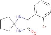 3-(2-Bromophenyl)-1,4-diazaspiro[4.4]nonan-2-one