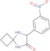 7-(3-Nitrophenyl)-5,8-diazaspiro[3.4]octan-6-one