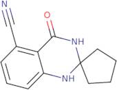 4-Oxospiro[1,2,3,4-tetrahydroquinazoline-2,1'-cyclopentane]-5-carbonitrile