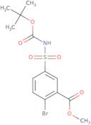 Methyl N-Boc-2-bromo-5-sulfamoylbenzoate