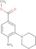 Methyl 4-amino-3-(piperidin-1-yl)benzoate