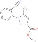 Methyl 1-(2-cyanophenyl)-5-methyl-1H-pyrazole-3-carboxylate