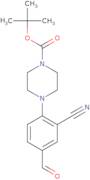 tert-Butyl 4-(2-cyano-4-formylphenyl)piperazine-1-carboxylate