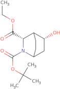 Rel-(1S,3S,4S,5R)-2-tert-butyl 3-ethyl 5-hydroxy-2-azabicyclo[2.2.2]octane-2,3-dicarboxylate