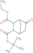 Racemic-(1S,3S,4S)-2-tert-butyl 3-ethyl 5-oxo-2-azabicyclo[2.2.2]octane-2,3-dicarboxylate