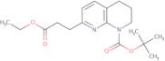 tert-Butyl 7-(3-ethoxy-3-oxopropyl)-3,4-dihydro-1,8-naphthyridine-1(2H)-carboxylate