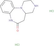 1,2,3,4,4a,5-hexahydrobenzo[b]pyrazino[1,2-d][1,4]diazepin-6(7h)-one 2hcl